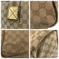 GUCCI Boston Duffel bag 153240 GG canvas Beige Gold Metal Boston Duffel bag Handbag Unisex GG pattern Women Used Authentic
