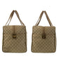 GUCCI Boston Duffel bag 153240 GG canvas Beige Gold Metal Boston Duffel bag Handbag Unisex GG pattern Women Used Authentic