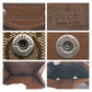 GUCCI Tri-fold wallet GG canvas Brown SilverMetal Folding wallet Compact wallet Balenciaga Collaboration The Hacker Project mens Used Authentic