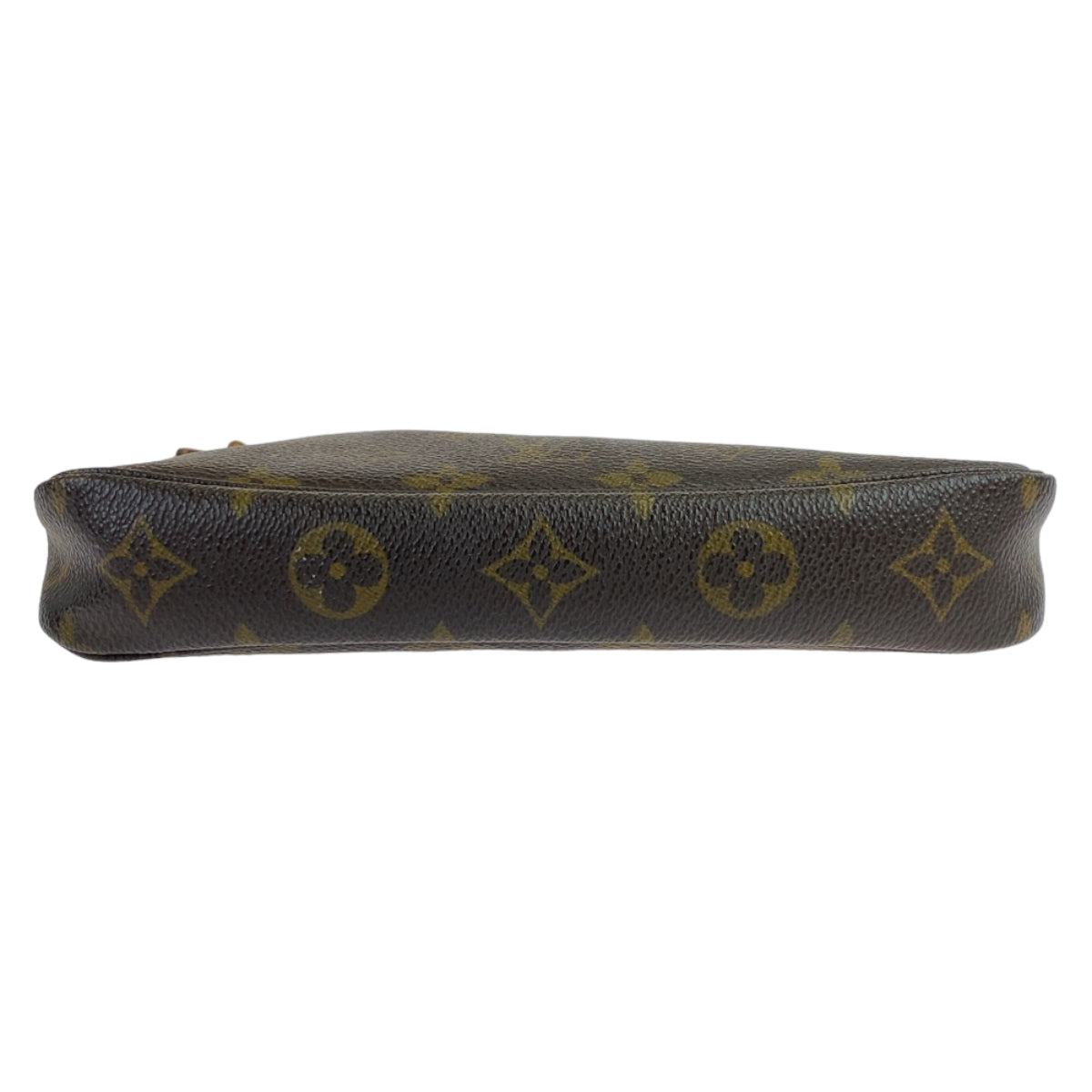 LOUIS VUITTON Handbag M51980 PVC Brown Gold Metal Handbag accessory pouch Monogram Pochette Accessoar Women Used Authentic