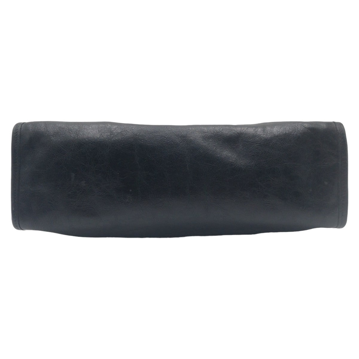 GUCCI Clutch bag leather black Clutch bag business bag Interlocking mens Used Authentic
