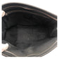 GUCCI Clutch bag leather black Clutch bag business bag Interlocking mens Used Authentic