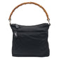 GUCCI Handbag Nylon Black black Handbag Shoulder Bag 2way Bamboo Women Used Authentic