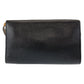 Dior Shoulder Bag leather Black Gold Metal Crossbody Shoulder Bag Pochette Women Used Authentic