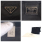 PRADA Shoulder Bag 42 Nylon Black SilverMetal Crossbody Shoulder Bag Unisex Test Triangle With logo Women(Unisex) Used Authentic