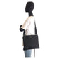 PRADA Shoulder Bag Nylon Black SilverMetal Crossbody Shoulder Bag Messenger Bag Test Triangle With logo Women Used Authentic