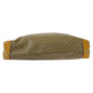 GUCCI Tote Bag 002 983 0163 GG Supreme canvas, leather Brown Beige Gold Metal Tote Bag Shoulder Bag Unisex Old Gucci Shelly Line Micro GG mens Used Authentic