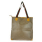 GUCCI Tote Bag 002 983 0163 GG Supreme canvas, leather Brown Beige Gold Metal Tote Bag Shoulder Bag Unisex Old Gucci Shelly Line Micro GG mens Used Authentic