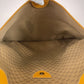 GUCCI Tote Bag 002 983 0163 GG Supreme canvas, leather Brown Beige Gold Metal Tote Bag Shoulder Bag Unisex Old Gucci Shelly Line Micro GG mens Used Authentic