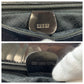 GUCCI Tote Bag 000 1998 0540 Canvas, Leather Black Silver Metal Tote Bag handbag Bamboo Women Used Authentic