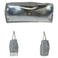 GUCCI Tote Bag 169945 GG canvas, leather Silver Metal Tote Bag Shoulder Bag Interlocking Newbrit Women Used Authentic