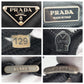 PRADA Shoulder Bag Nylon Black black Shoulder back pochette Test Triangular logo mens Used Authentic