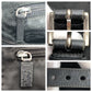 PRADA Shoulder Bag Nylon Black black Shoulder back pochette Test Triangular logo mens Used Authentic