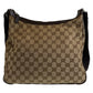 GUCCI Shoulder Bag 131211 GG canvas Beige SilverMetal Crossbody Shoulder Bag Messenger Bag Unisex mens Used Authentic