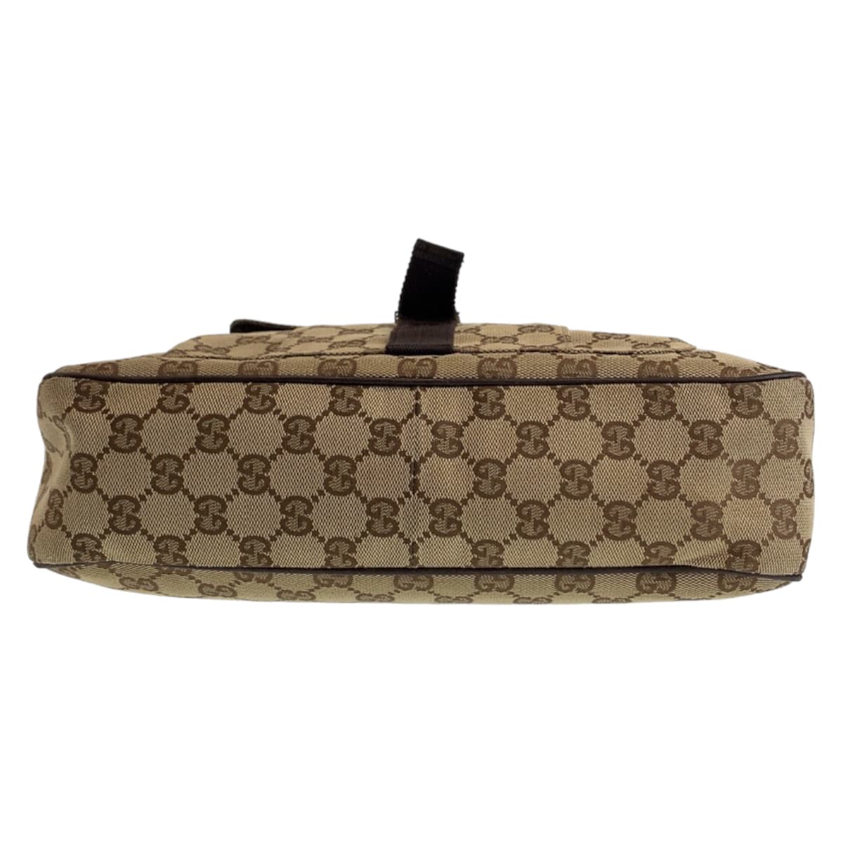 GUCCI Shoulder Bag 131211 GG canvas Beige SilverMetal Crossbody Shoulder Bag Messenger Bag Unisex mens Used Authentic