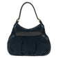 GUCCI Shoulder Bag 189885 GG canvas, leather Black GoldMetal Shoulder Bag handbag Queen Hobo Women Used Authentic