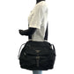 PRADA Shoulder Bag Nylon Black SilverMetal Crossbody Shoulder Bag Pochette Test Triangle With logo Women Used Authentic