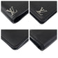 LOUIS VUITTON Long Wallet Purse M83190 leather Black SilverMetal Long Wallet Purse Brazon Portefeuille Braza mens Used Authentic