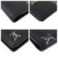 LOUIS VUITTON Long Wallet Purse M83190 leather Black SilverMetal Long Wallet Purse Brazon Portefeuille Braza mens Used Authentic