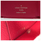 LOUIS VUITTON Tri-fold wallet M67858 leather Pink SilverMetal Folding wallet Compact wallet Portefeuille Rock Mini Women Used Authentic