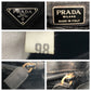 PRADA Tote Bag Nylon Black black Tote Bag handbag Test Triangular logo Women Used Authentic