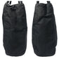 PRADA Tote Bag Nylon Black black Tote Bag handbag Test Triangular logo Women Used Authentic