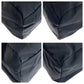 PRADA Tote Bag Nylon Black SilverMetal Tote Bag handbag Test Triangle With logo Women Used Authentic