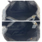 PRADA Tote Bag Nylon Black SilverMetal Tote Bag Shoulder Bag Test Triangle With logo Women Used Authentic