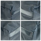 PRADA Shoulder Bag Nylon Black Silver Metal Shoulder Bag Handbag Mini Boston Duffel bag Test Logo embossed Women Used Authentic