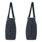 GUCCI Tote Bag 31244 GG canvas Black Silver Metal Tote Bag Shoulder Bag GG pattern Women Used Authentic