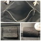GUCCI Tote Bag 31244 GG canvas Black Silver Metal Tote Bag Shoulder Bag GG pattern Women Used Authentic
