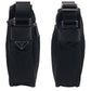 PRADA Shoulder Bag Nylon Black black Shoulder bag Messenger bag Test Triangular logo mens Used Authentic