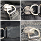 PRADA Shoulder Bag Nylon Black black Shoulder bag Messenger bag Test Triangular logo mens Used Authentic