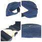 PRADA Waist bag Nylon Navy Black SilverMetal Waist Bag Bum Bag Test Triangle With logo mens Used Authentic