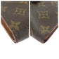 LOUIS VUITTON Bifold Wallet M61674 PVC Brown Gold Metal Purse Folding Wallet Compact Wallet Monogram Portefeuille Viennoiserie Women Used Authentic