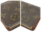 LOUIS VUITTON Bifold Wallet M61674 PVC Brown Gold Metal Purse Folding Wallet Compact Wallet Monogram Portefeuille Viennoiserie Women Used Authentic