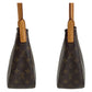 LOUIS VUITTON Shoulder Bag M51146 PVC Brown Gold Metal Shoulder Bag Monogram LoopingMM Women Used Authentic