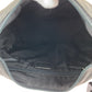PRADA Shoulder Bag Nylon Black SilverMetal One Shoulder Bag, Plastic Handle Test Triangle With logo Women Used Authentic