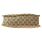 GUCCI Shoulder Bag 120841 GG canvas Brown Beige Gold Metal Shoulder Bag Crossbody Women Used Authentic