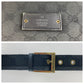 GUCCI Shoulder Bag 91762 GG canvas, leather Black Gold Metal Crossbody Shoulder Bag Pochette mens Used Authentic