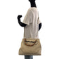GUCCI Shoulder Bag 308360 leather Ivory Brown Gold Metal Shoulder Bag handbag Bamboo Women Used Authentic