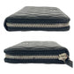 CHANEL Long Wallet Purse lambskin Black SilverMetal Long Wallet Purse Zip Around Matrasse COCO Mark Women Used Authentic