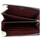CHANEL Long Wallet Purse lambskin Black SilverMetal Long Wallet Purse Zip Around Matrasse COCO Mark Women Used Authentic