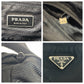 PRADA Shoulder Bag BT0168 Nylon Black SilverMetal Shoulder Bag pochette Test Triangle With logo Women(Unisex) Used Authentic