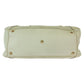 GUCCI Handbag 159398 leather White GoldMetal Handbag Shoulder Bag Bamboo Horsebit Women Used Authentic