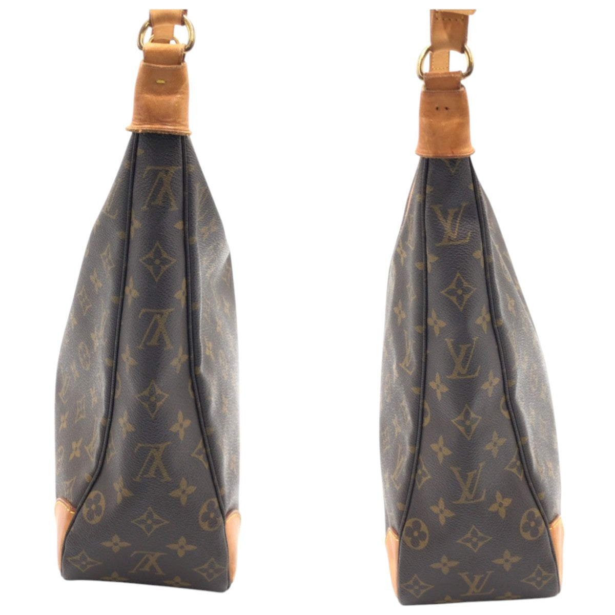 LOUIS VUITTON Shoulder Bag M51260 PVC Brown Monogram Boulogne Women Used Authentic