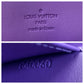 LOUIS VUITTON Shoulder Bag M91214 patent leather , leather Purple Gold Metal Shoulder Bag Vernis Thompson Street Women Used Authentic