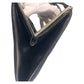 PRADA Shoulder Bag Nylon Black SilverMetal Crossbody Shoulder Bag Pochette Test Triangle With logo Women Used Authentic