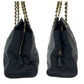 PRADA Tote Bag B4328 leather Black GoldMetal Tote Bag Shoulder Bag Logo embossed Women Used Authentic