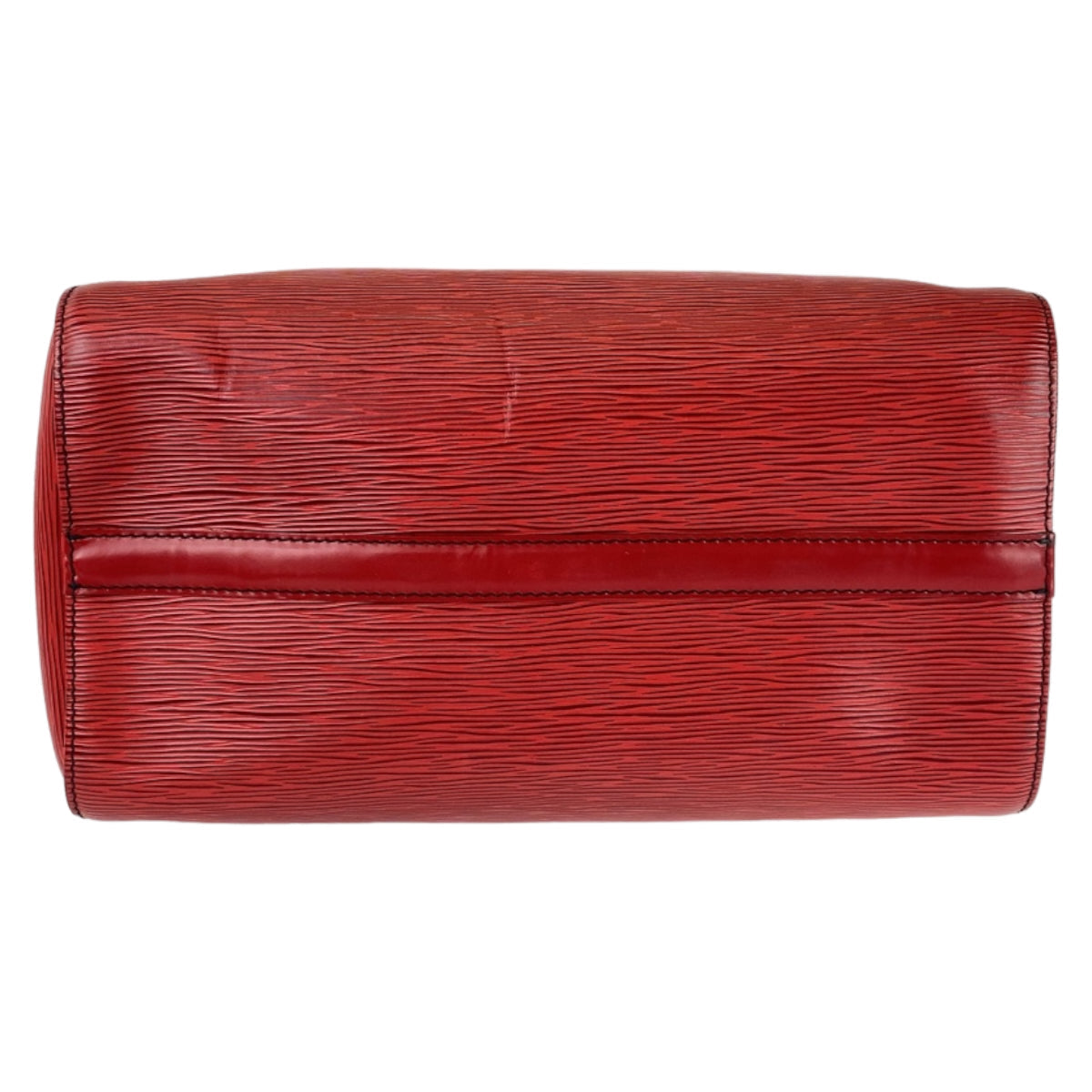 LOUIS VUITTON Handbag M43007 leather Castilian Red Gold Metal Handbags Mini Boston Duffel bag Epi Speedy 30 Women Used Authentic